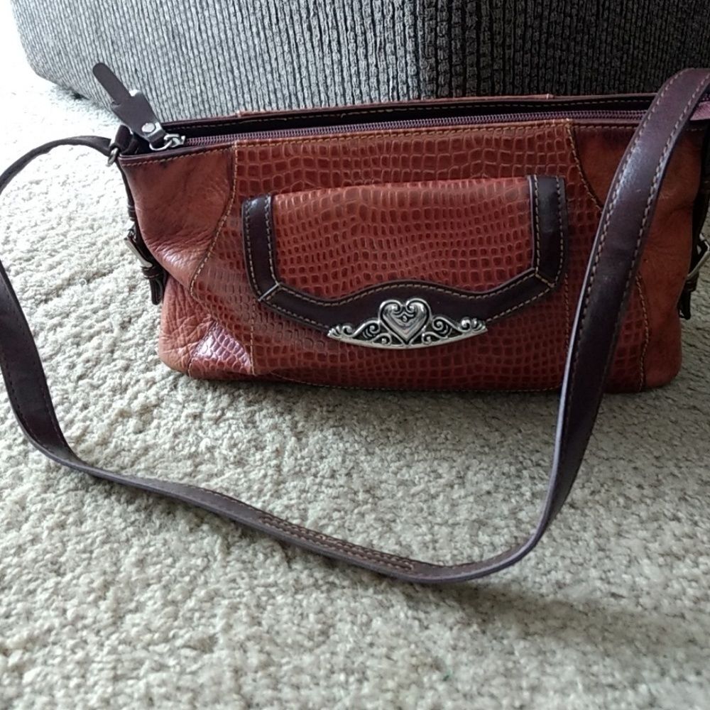 M.C. brown handbag